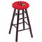 Holland Bar Stool Co Maple Bar Stool, Dark Cherry Finish, Louisville Seat RC30MSDC - alternate 1